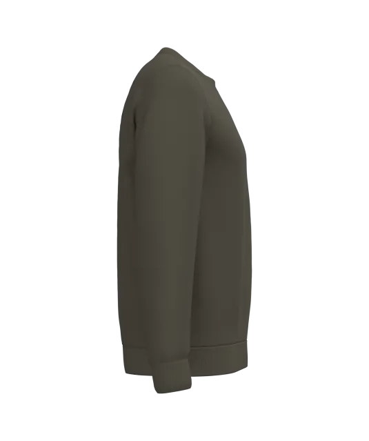 K474 - Sweater ronde hals Dark Khaki