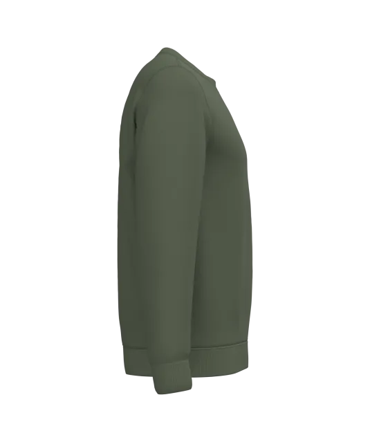 K474 - Sweater ronde hals Caper Green
