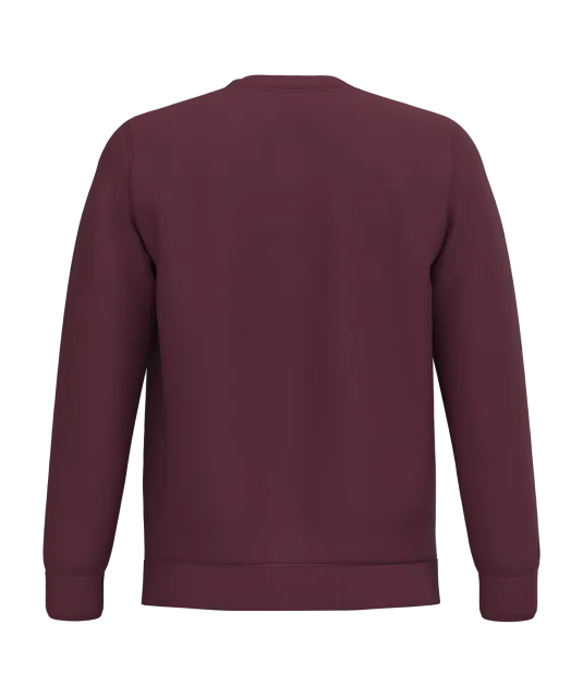 K474 - Sweater ronde hals Wine