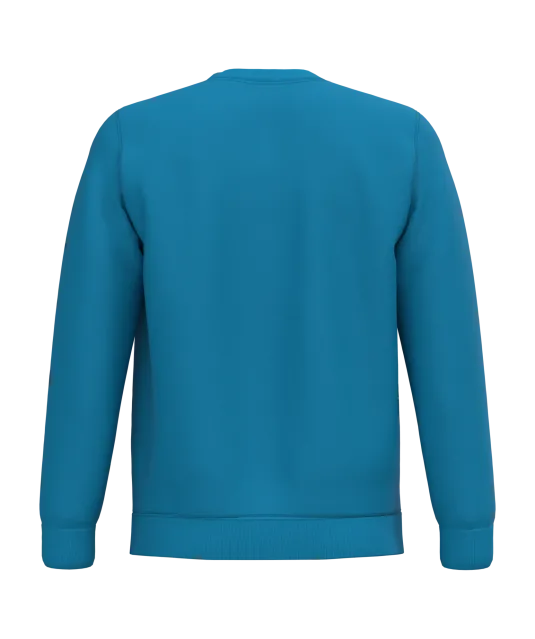 K474 - Sweater ronde hals Tropical Blue
