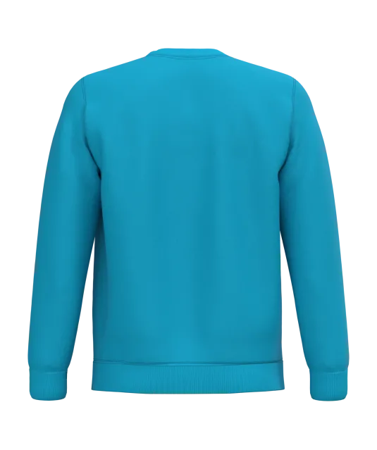 K474 - Sweater ronde hals Hawaii Blue