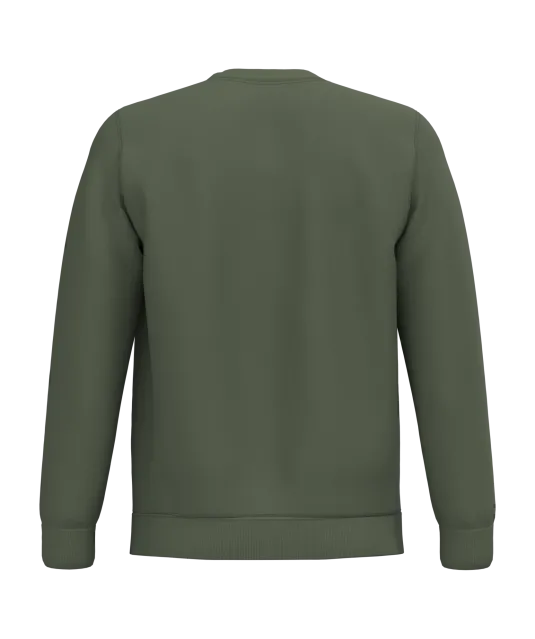 K474 - Sweater ronde hals Caper Green