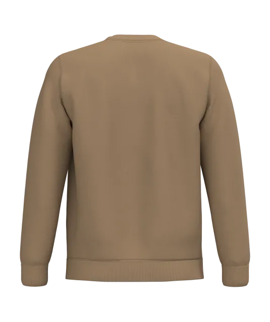 K474 - Sweater ronde hals Camel
