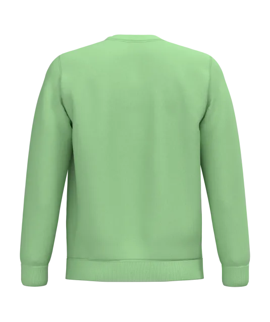 K474 - Sweater ronde hals Apple Green