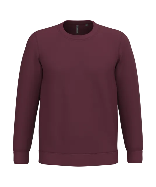 K474 - Sweater ronde hals Wine