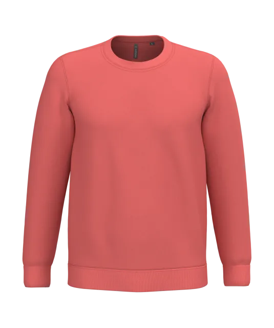 K474 - Sweater ronde hals True Coral