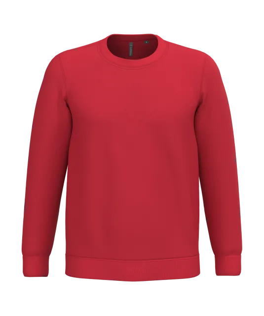 K474 - Sweater ronde hals Red