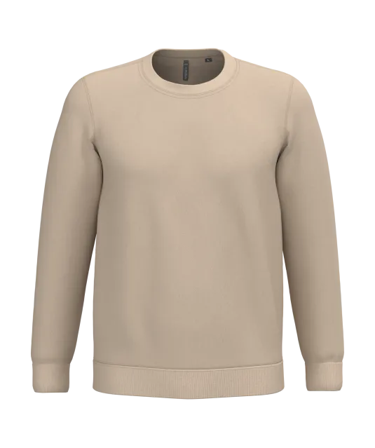 K474 - Sweater ronde hals Light Sand