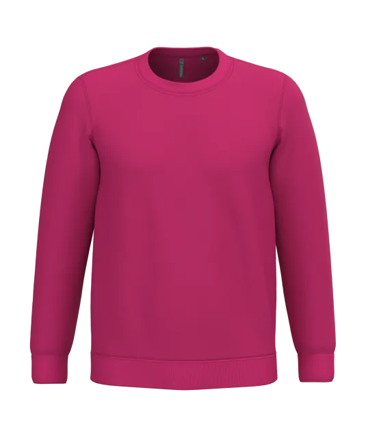 K474 - Sweater ronde hals Fuchsia