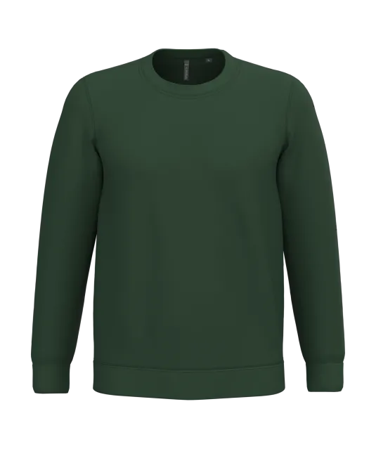K474 - Sweater ronde hals Forest Green