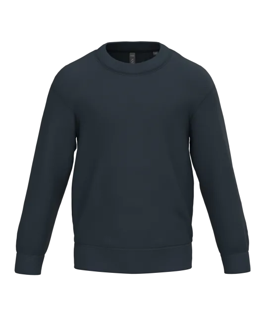 K475 - Kindersweater ronde hals Navy