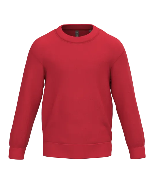 K475 - Kindersweater ronde hals Red