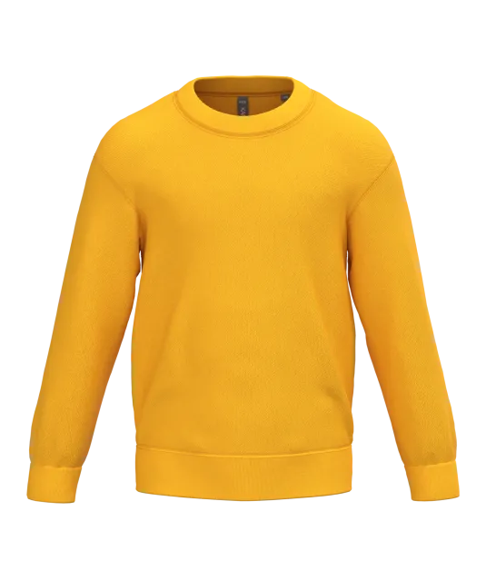 K475 - Kindersweater ronde hals Yellow