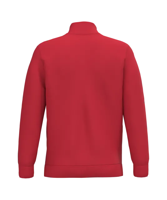 K478 - Sweater met ritskraag Red