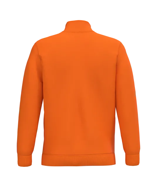 K478 - Sweater met ritskraag Orange