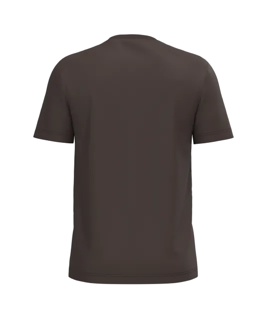 K3025IC - T-shirt BIO150IC ronde hals Chocolate