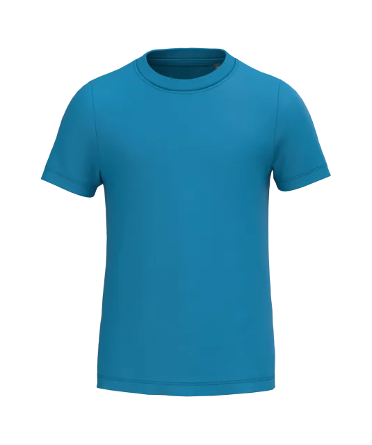 K3027IC - T-shirt BIO150IC ronde hals kind Tropical Blue
