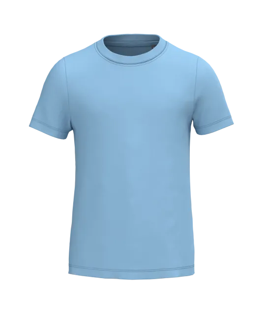K3027IC - T-shirt BIO150IC ronde hals kind Sky Blue