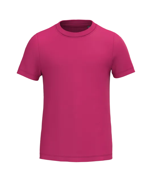K3027IC - T-shirt BIO150IC ronde hals kind Fuchsia