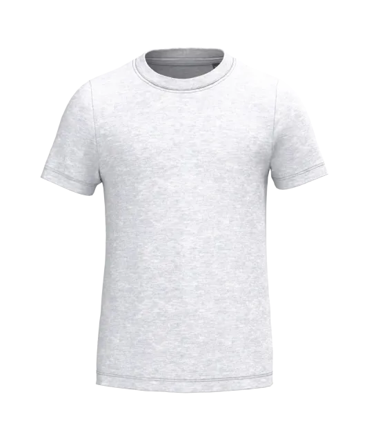 K3027IC - T-shirt BIO150IC ronde hals kind Ash Heather