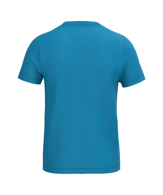 K3027IC - T-shirt BIO150IC ronde hals kind Tropical Blue