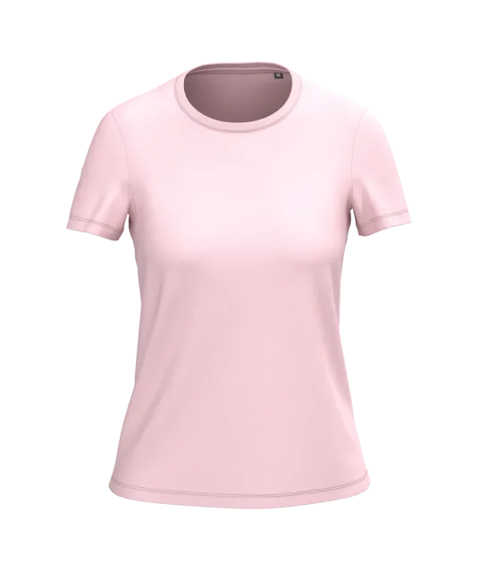 K3026IC - Dames-t-shirt BIO150IC ronde hals Pale Pink