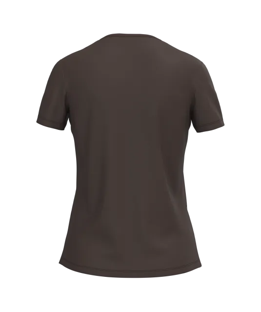 K3026IC - Dames-t-shirt BIO150IC ronde hals Chocolate