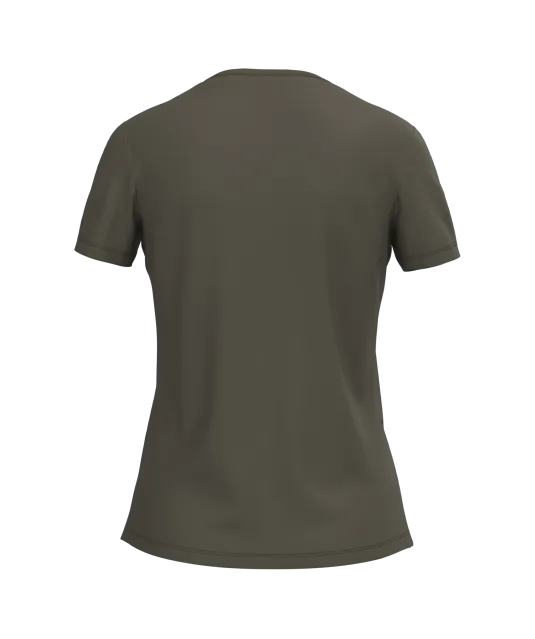 K3026IC - Dames-t-shirt BIO150IC ronde hals Dark Khaki