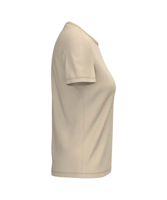 K3026IC - Dames-t-shirt BIO150IC ronde hals Light Sand