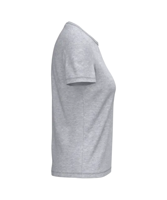 K3026IC - Dames-t-shirt BIO150IC ronde hals Oxford Grey