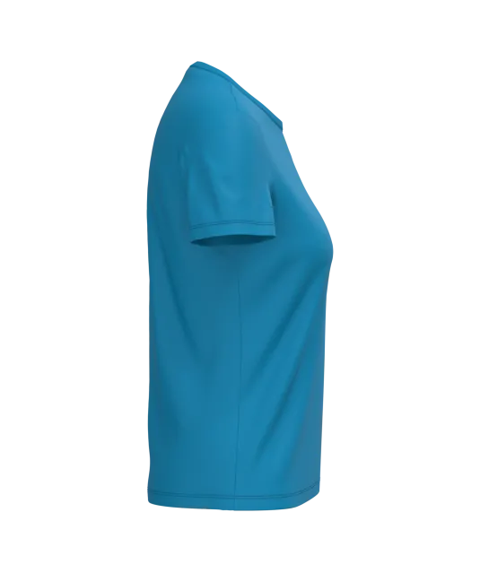 K3026IC - Dames-t-shirt BIO150IC ronde hals Tropical Blue