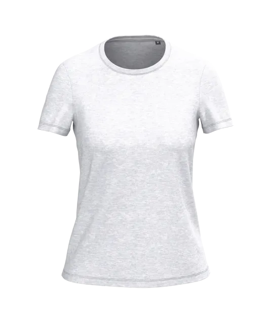 K3026IC - Dames-t-shirt BIO150IC ronde hals Ash Heather
