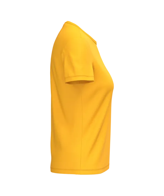 K3026IC - Dames-t-shirt BIO150IC ronde hals Yellow