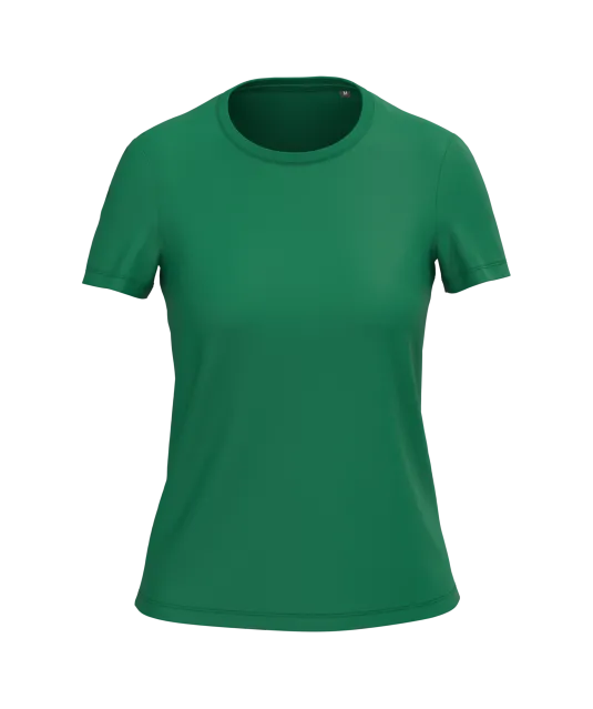 K3026IC - Dames-t-shirt BIO150IC ronde hals Kelly Green