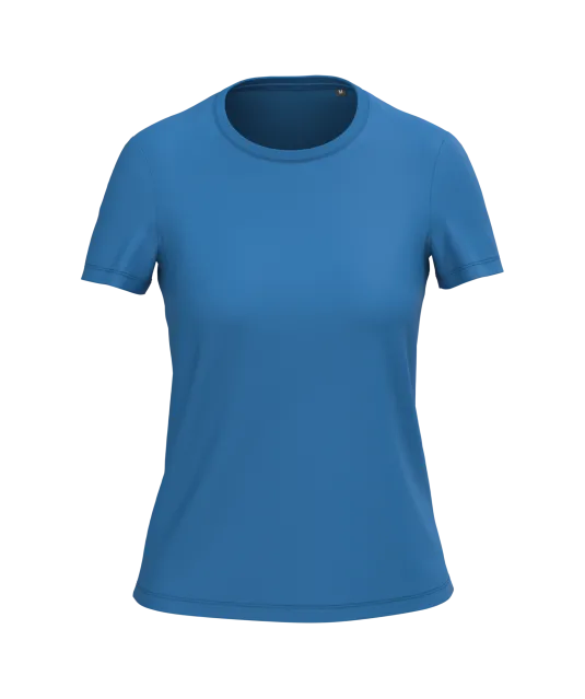 K3026IC - Dames-t-shirt BIO150IC ronde hals Light Royal Blue