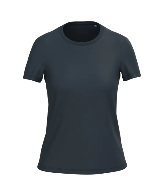 K3026IC - Dames-t-shirt BIO150IC ronde hals Navy