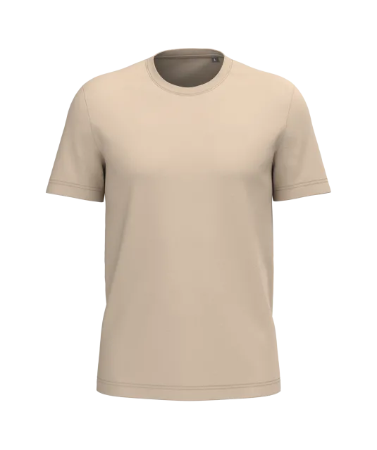 K3032IC - Heren T-shirt Bio190 IC Light Sand
