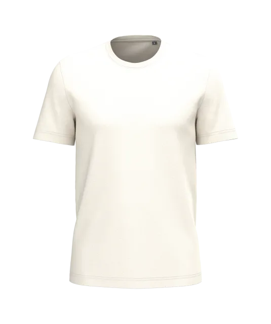 K3032IC - Heren T-shirt Bio190 IC Coconut Milk