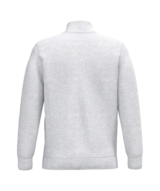 K478 - Sweater met ritskraag Ash Heather