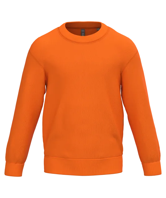 K475 - Kindersweater ronde hals Orange