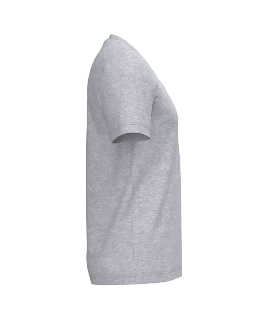 K357 - T-shirt V-hals korte mouwen Oxford Grey
