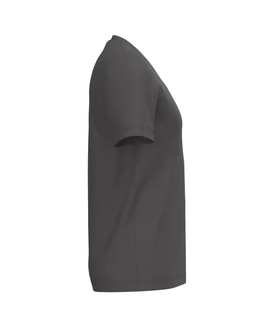 K357 - T-shirt V-hals korte mouwen Dark Grey