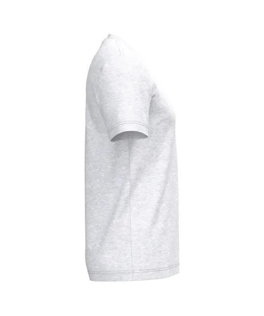 K357 - T-shirt V-hals korte mouwen Ash Heather