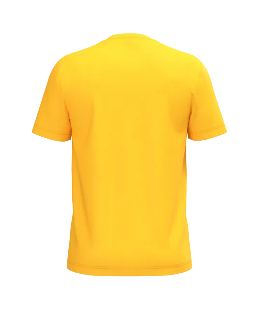 K357 - T-shirt V-hals korte mouwen Yellow