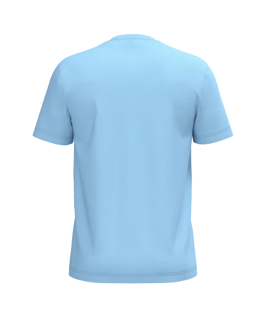 K357 - T-shirt V-hals korte mouwen Sky Blue