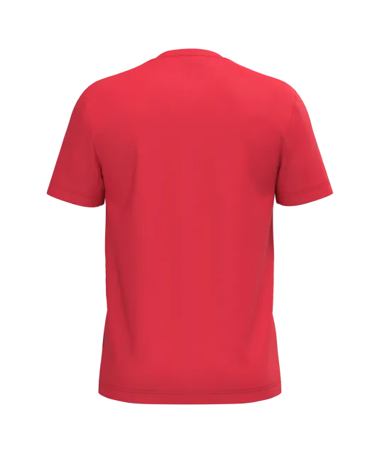 K357 - T-shirt V-hals korte mouwen Red