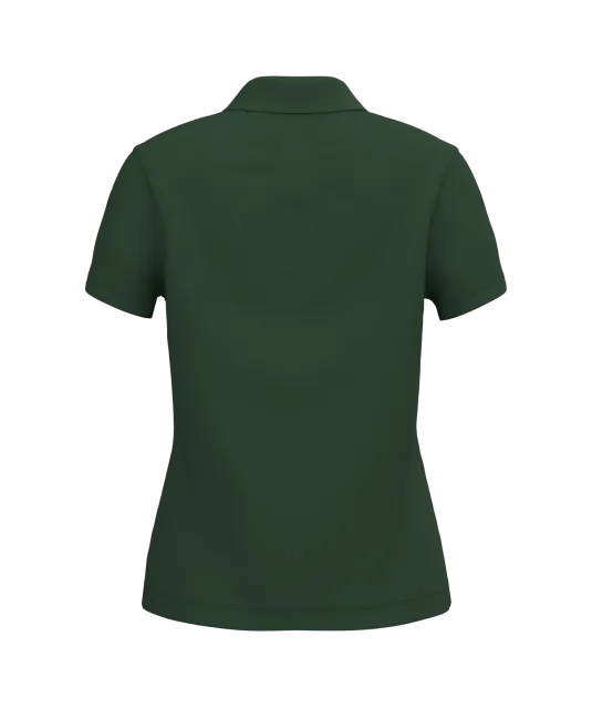 K255 - Piqué-damespolo korte mouwen Forest Green