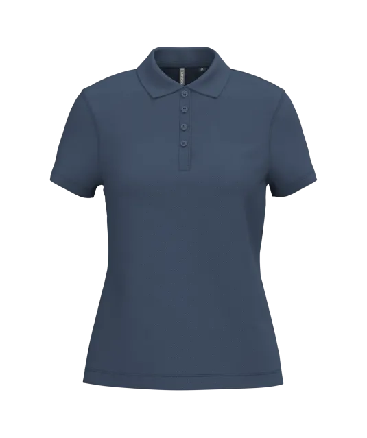 K255 - Piqué-damespolo korte mouwen Deep Blue