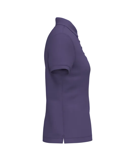 K255 - Piqué-damespolo korte mouwen Purple