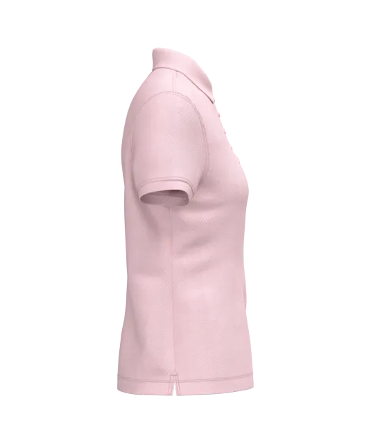 K255 - Piqué-damespolo korte mouwen Pale Pink